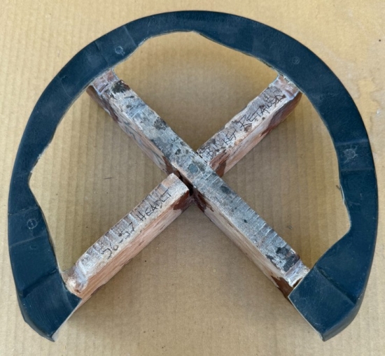 1956-57 Headlight Bucket Bonding Strip MOLD ONLY