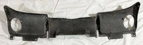 66-67 NOS GM rear valance w/ underbody exhaust