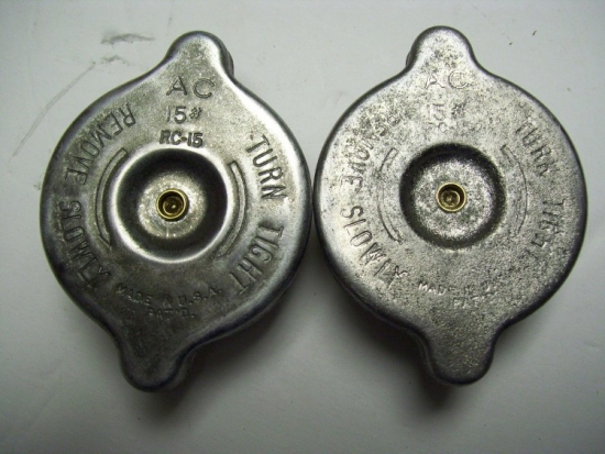 ac rc-15 radiator caps