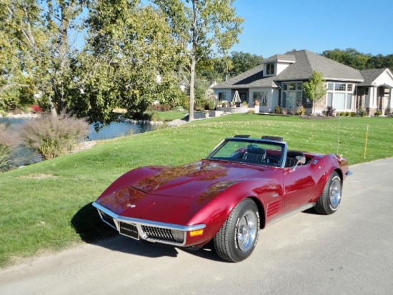 1970 Corvette Convertible Matching Numbers