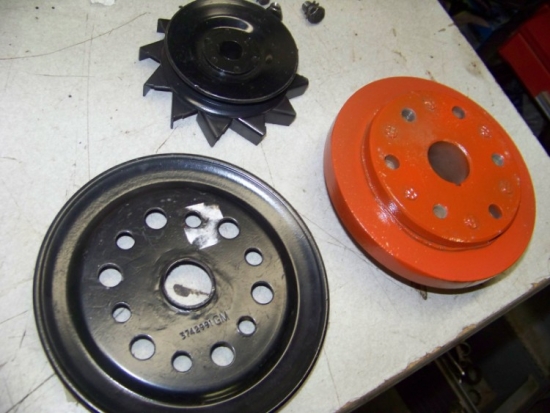 pulley deep groove generator, harmonic balanger 