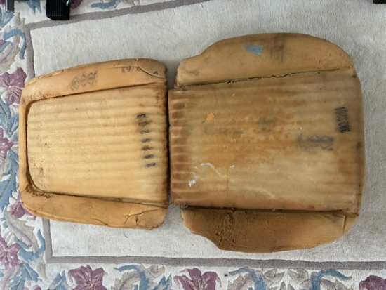 1963 Original Seat Foam