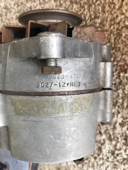 1963 Alternators