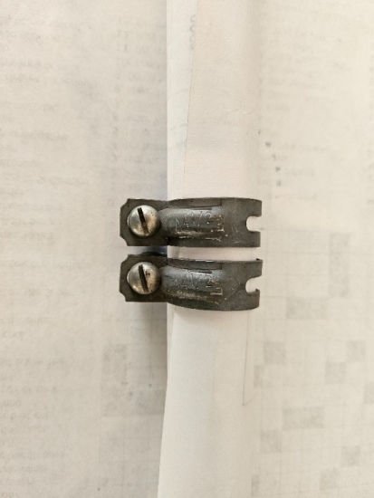 NOS Corvette A4 1/2 Expansion Tank Clamps  