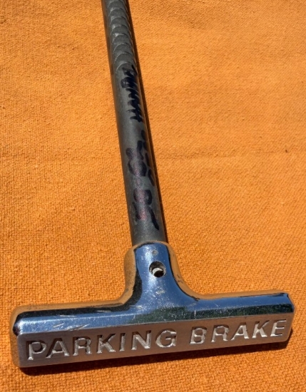1958-62 Parking Brake Handle &amp; Rod
