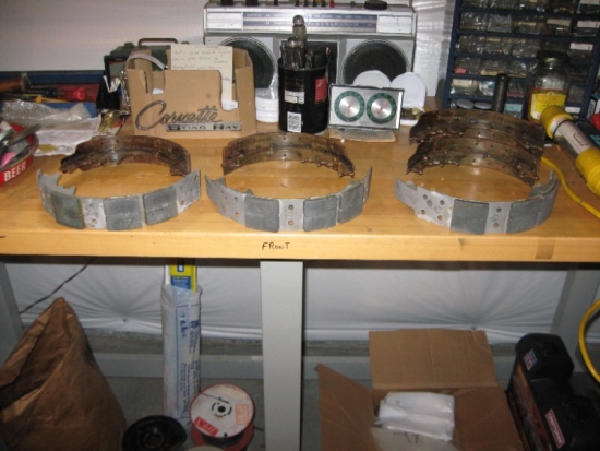 Nos Metallic Break Shoes