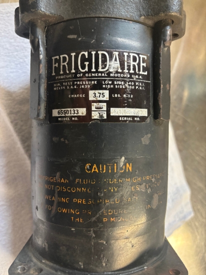 Fridgidaire A6 Compressor 1965/1966 K 30 4