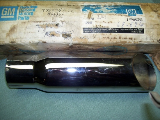 NOS 68-69 tailpipe  # 496346 