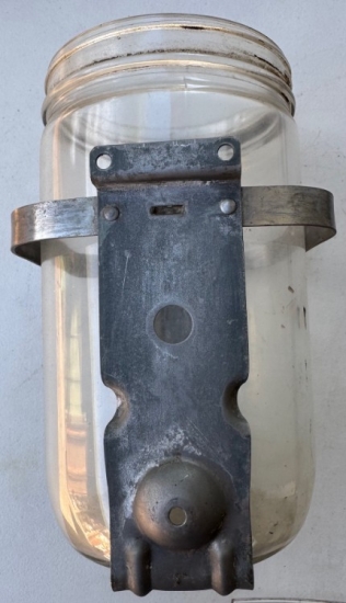 1953 Windshield Washer Bracket and Jar