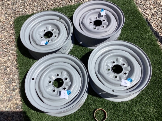 1957-1962 Corvette Authentic Wide Wheels.