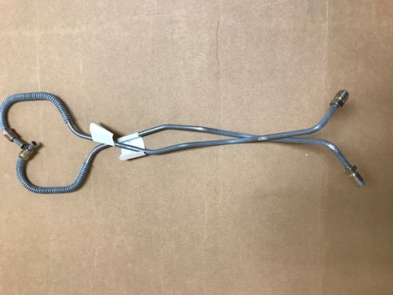 1965-82 rear caliper brake lines stainless steell=