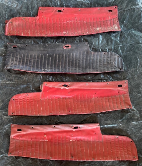 1953-55 Interior Upper Door Panels (4) SURVIVORS