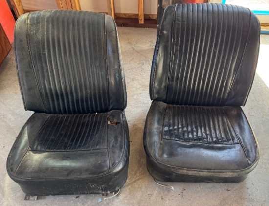 1961-62 Driver &amp; Passenger Seats with Tracks