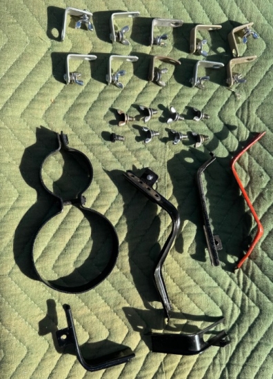 1956-57 Figure 8 Bracket + Shielding Brackets