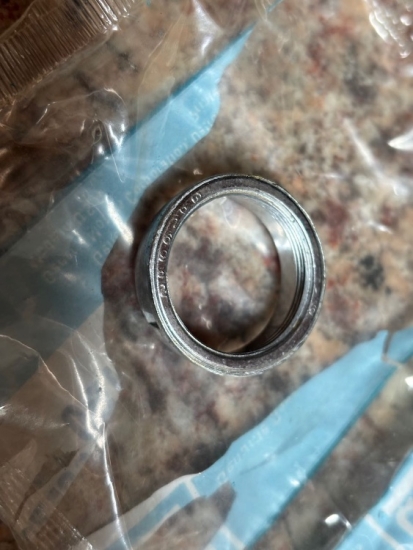 IGNITION SWITCH RETAINING NUT # 3902185 NOS
