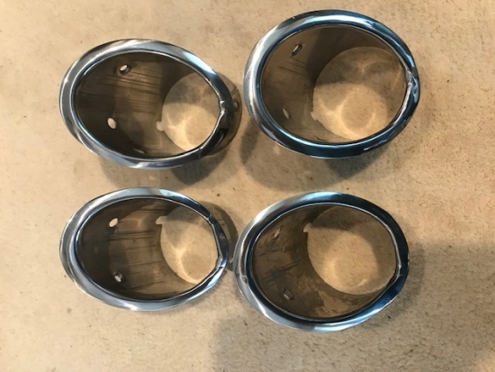 1963 Exhaust Bezels