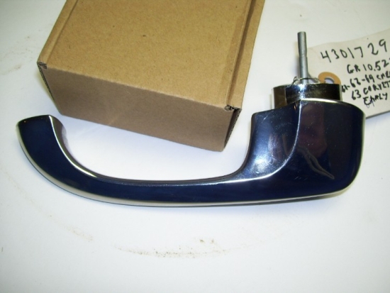 NOS GM 63 early 64 DriverSide Door handle #4301729